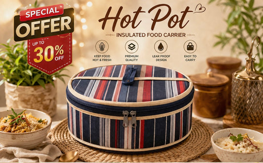 Premium Insulated Hot Pot Food Carrier