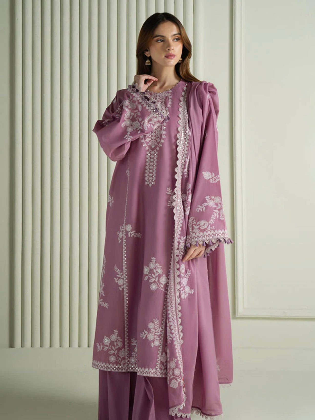 Cross stitch luxury winter embroidered collection