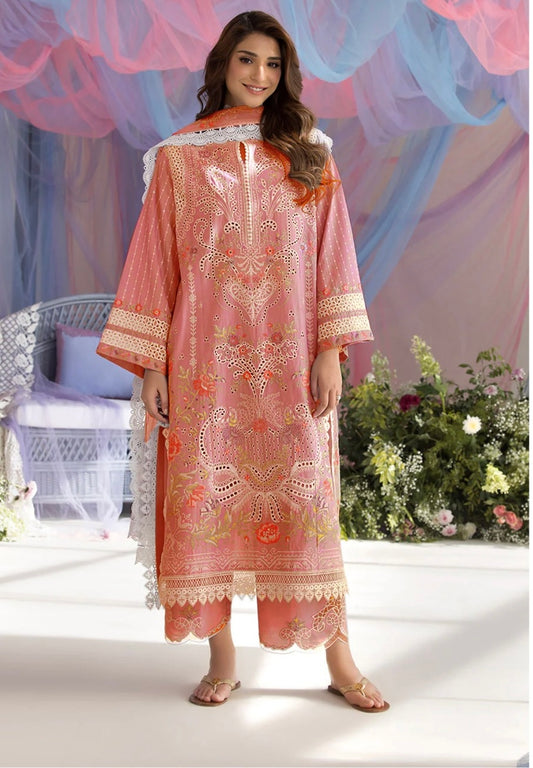 () Summer Bloom – Embroidered Lawn