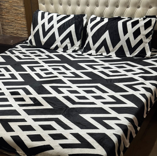 Fleece winter bedsheets