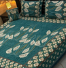 4 pc velvet jacquard bedsheet