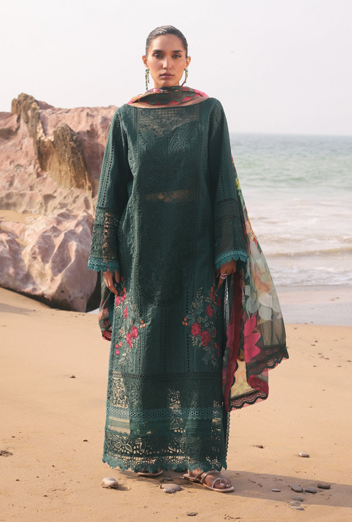Summer Bloom – Embroidered Lawn