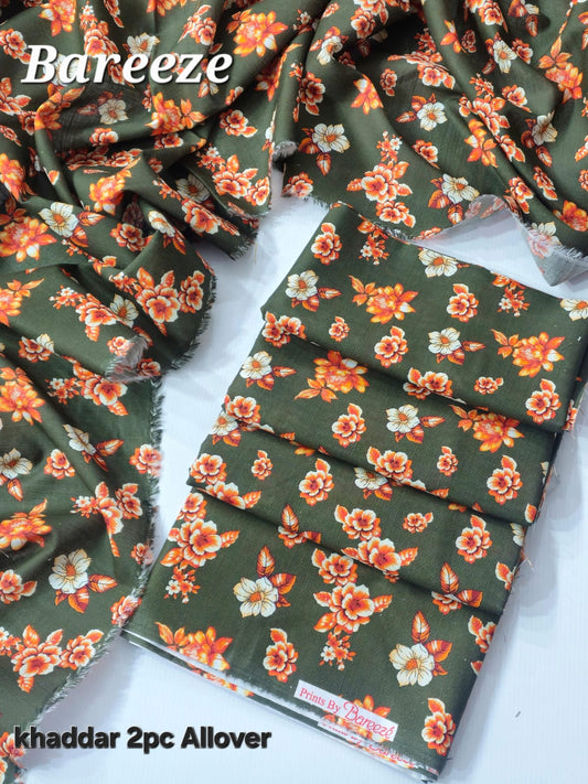 Khaddar 2 PC LADIES OUTFIT