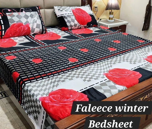 Fleece winter bedsheets