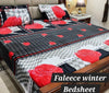 Fleece winter bedsheets