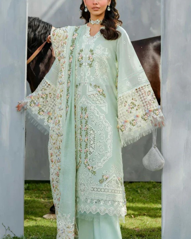 Summer Bloom – Embroidered Lawn (Copy)