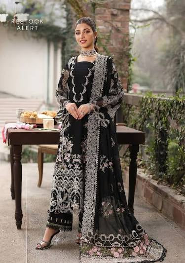 Premium 3-Piece Embroidered Dhanak Collection