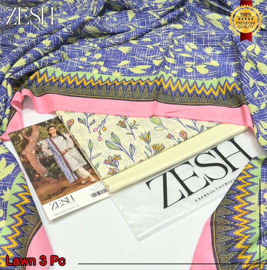 Luxury lawn 3 Pc collection