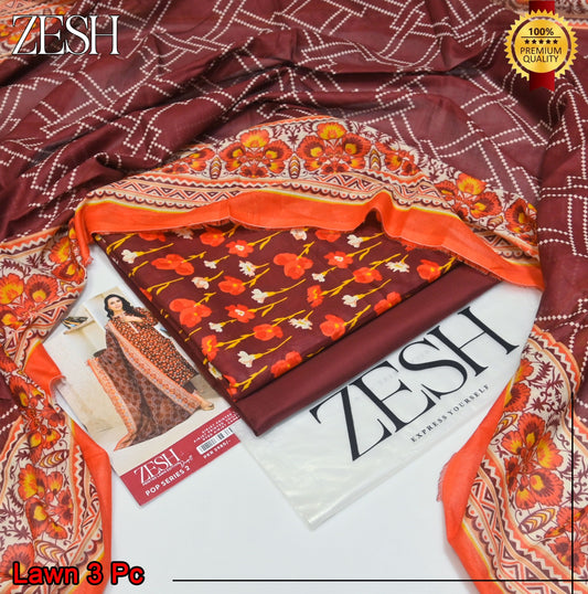 Luxury lawn 3 Pc collection