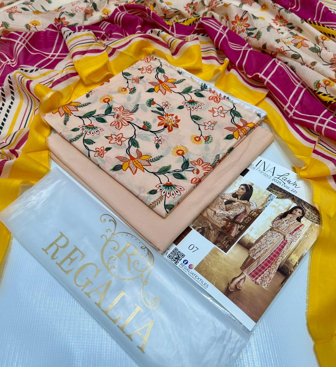 Luxury lawn 3 Pc collection