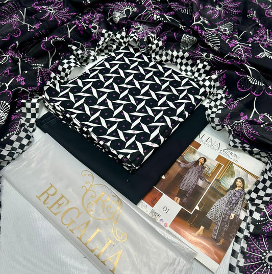 Luxury lawn 3 Pc collection