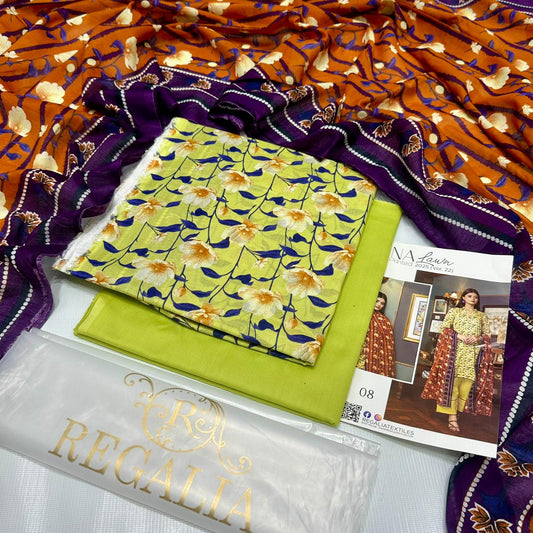 Luxury lawn 3 Pc collection