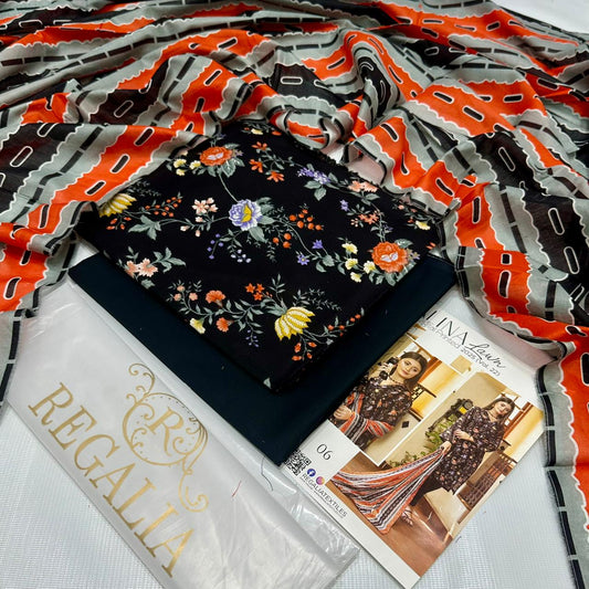 Luxury lawn 3 Pc collection