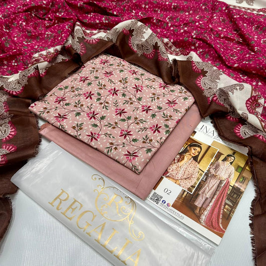 Luxury lawn 3 Pc collection