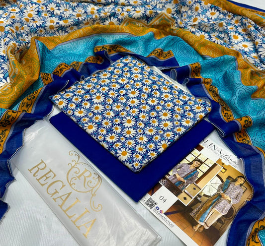 Luxury lawn 3 Pc collection