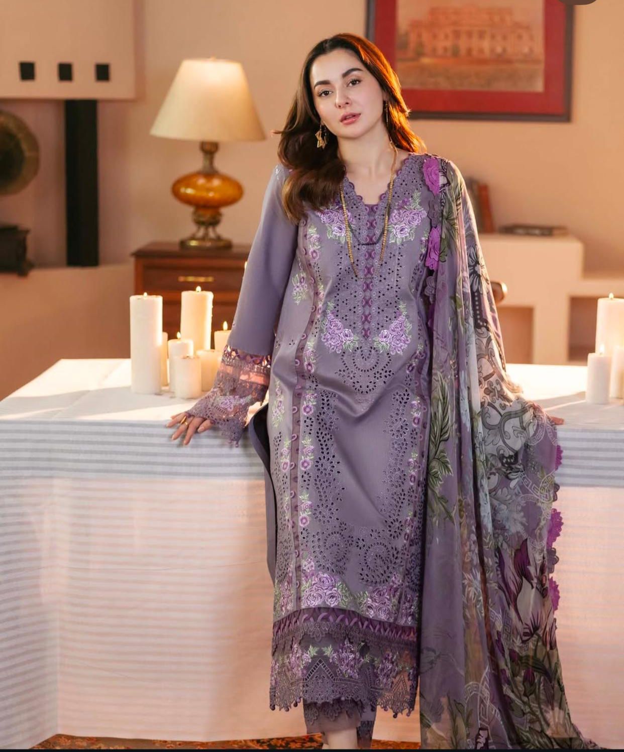 Summer Bloom – Embroidered Lawn