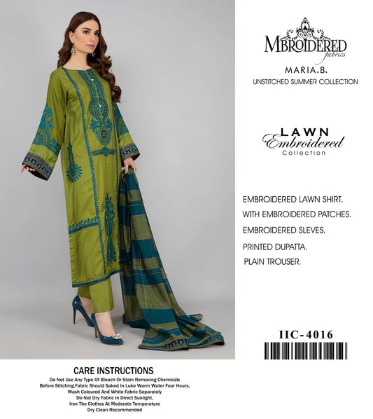 Summer Bloom – Embroidered Lawn