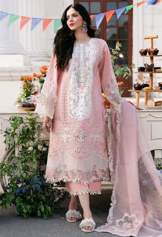 () Summer Bloom – Embroidered Lawn