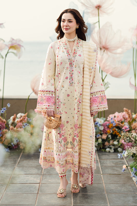 ) Summer Bloom – Embroidered Lawn