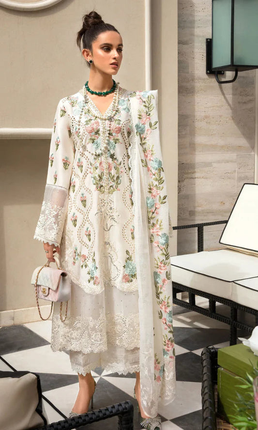 Summer Bloom – Embroidered Lawn
