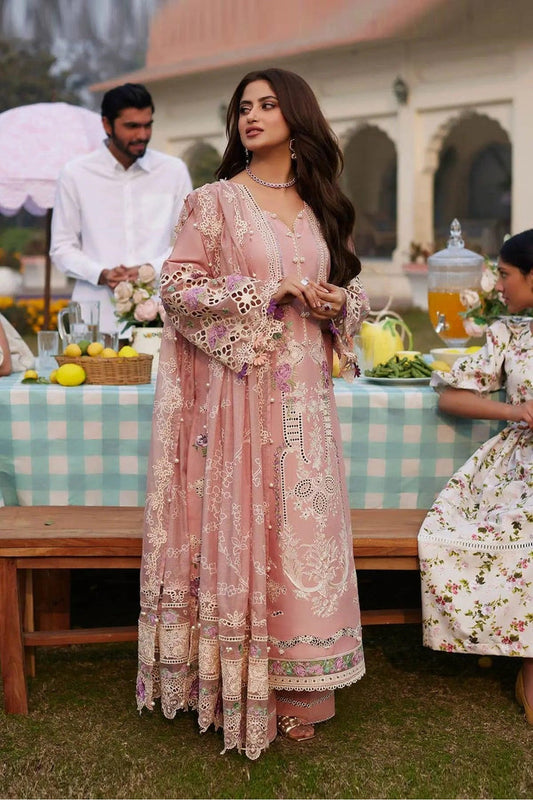Summer Bloom – Embroidered Lawn