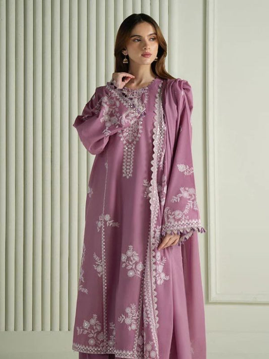 Summer Bloom – Embroidered Lawn