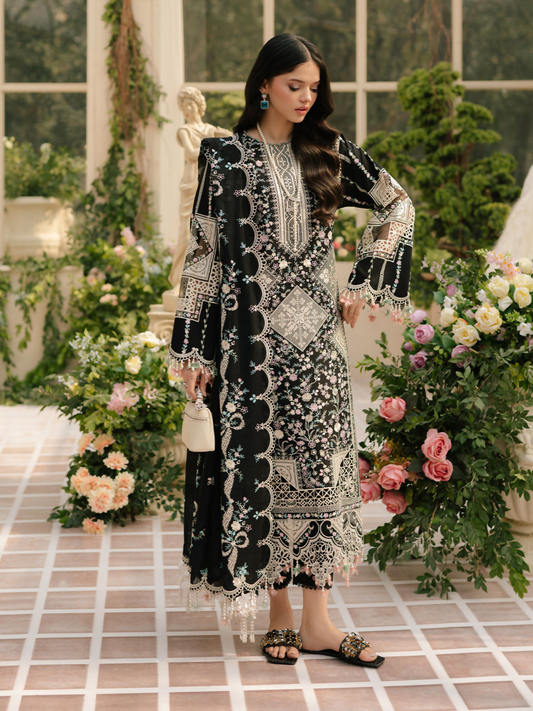 Summer Bloom – Embroidered Lawn