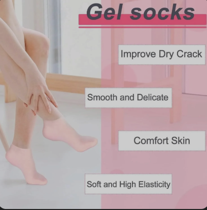 Silicon Moisturizing Socks