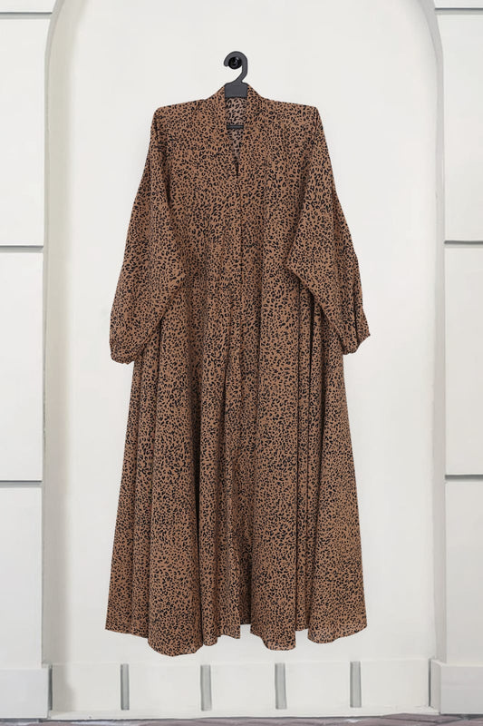 Premium printed abaya