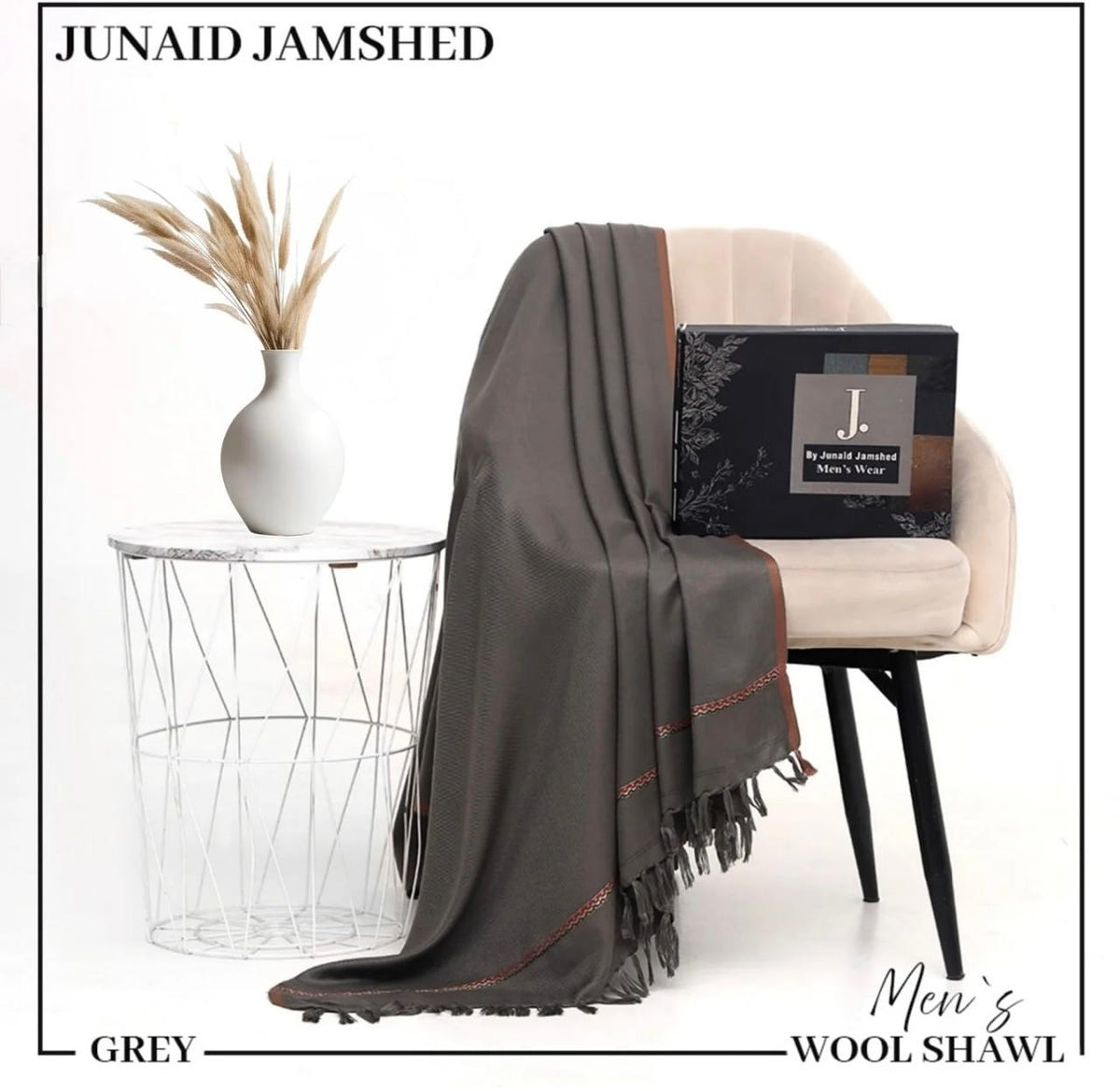Gent's shawl wool