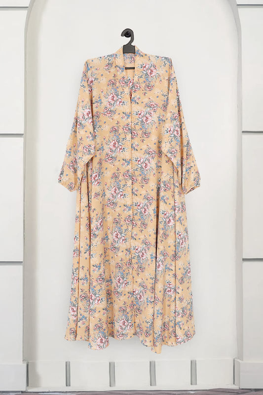 Premium printed abaya