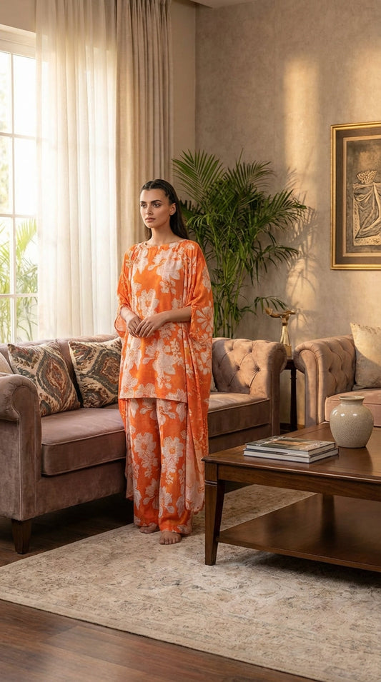 Gul Ahmed brand  Ladies 3 Piece Lawn Suit – Unstitched – Summer Collection