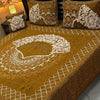 4 pc velvet jacquard bedsheet