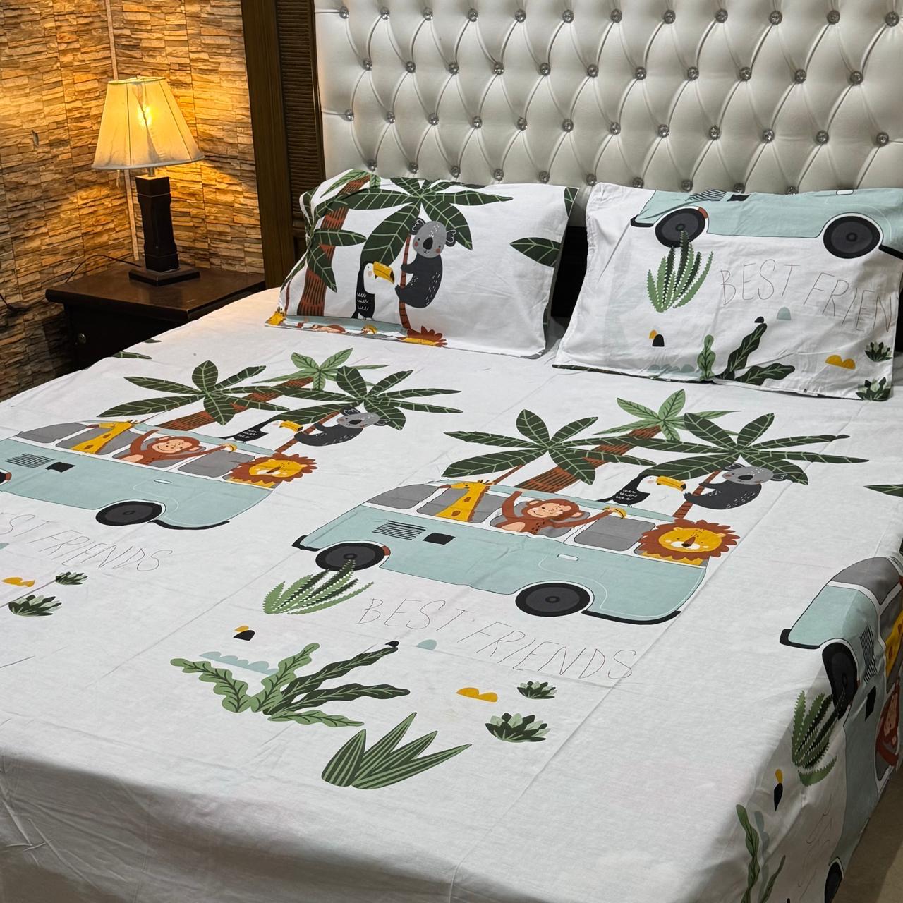 Export 💯 cotton bedsheet