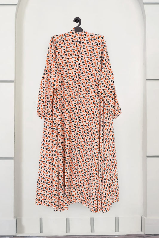 Premium printed abaya