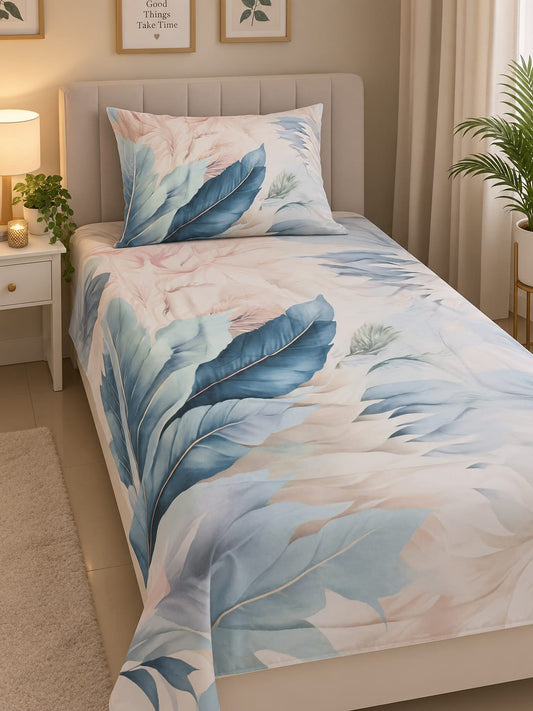 Premium Export Cotton Single Bedsheet