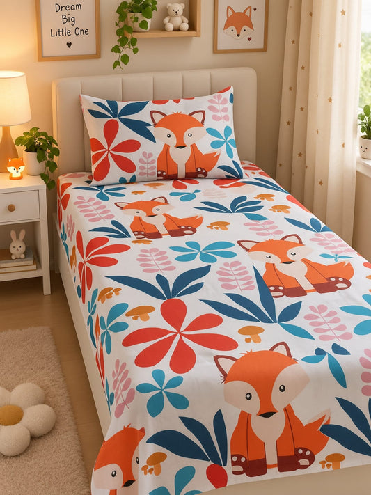 Premium Export Cotton Single Bedsheet