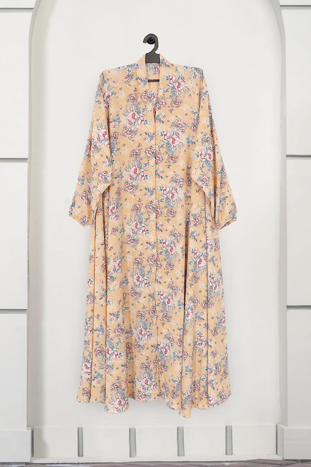 Premium printed abaya )