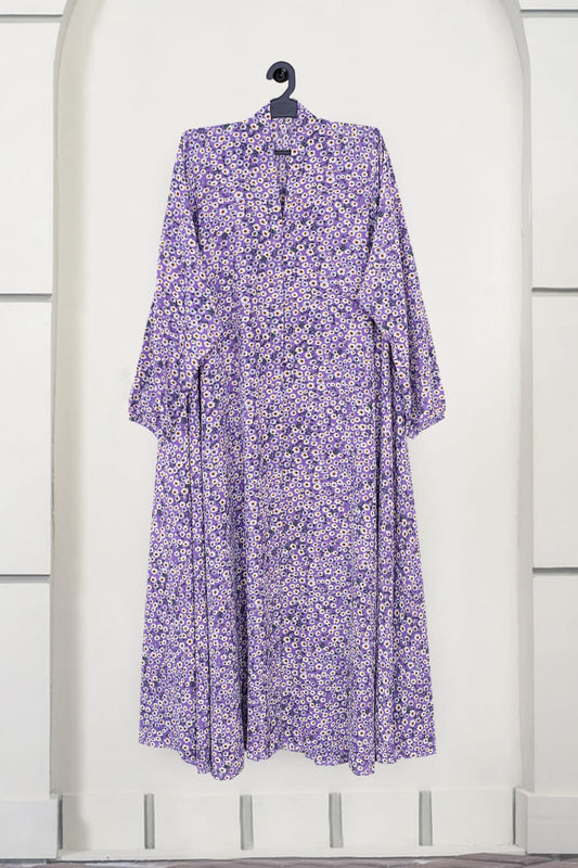 Premium printed abaya