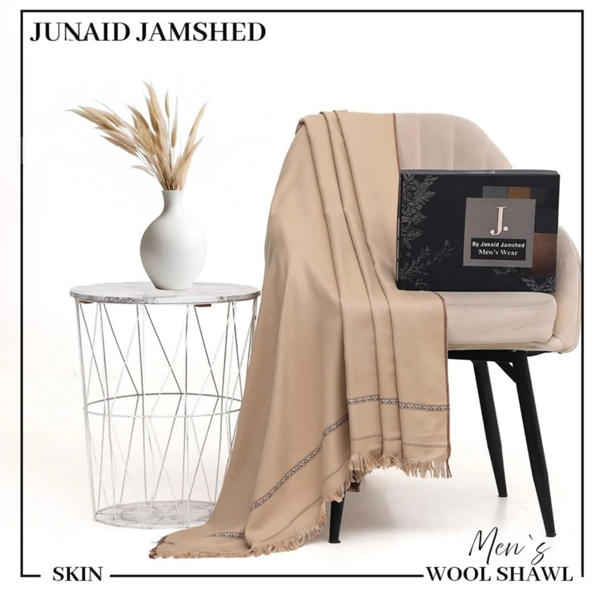 Gent's shawl wool