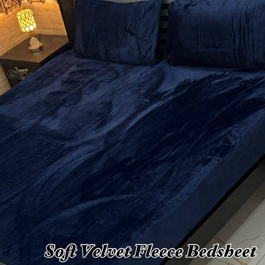Fleece bedsheets plain