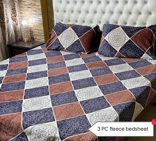 Fleece winter bedsheets