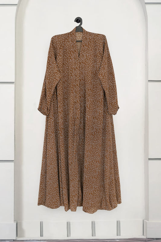 Premium printed abaya