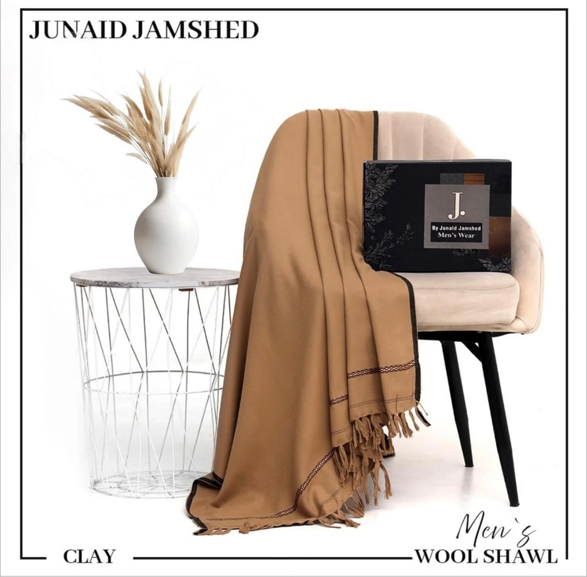 Gent's shawl wool