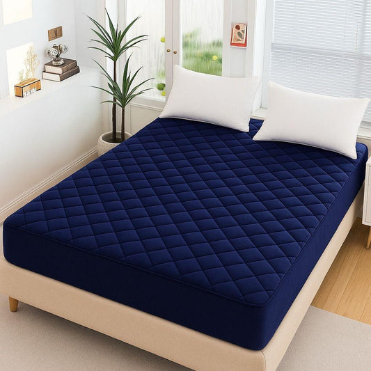 Quilted water proof mattress cover